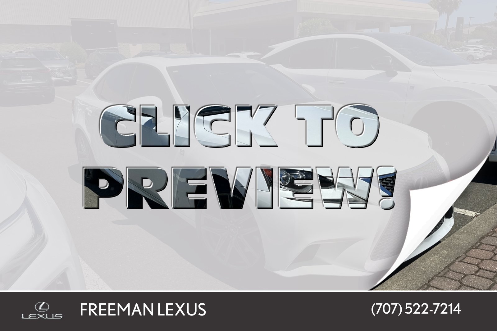 Used 2015 Lexus IS 350 w/ F-Sport Package