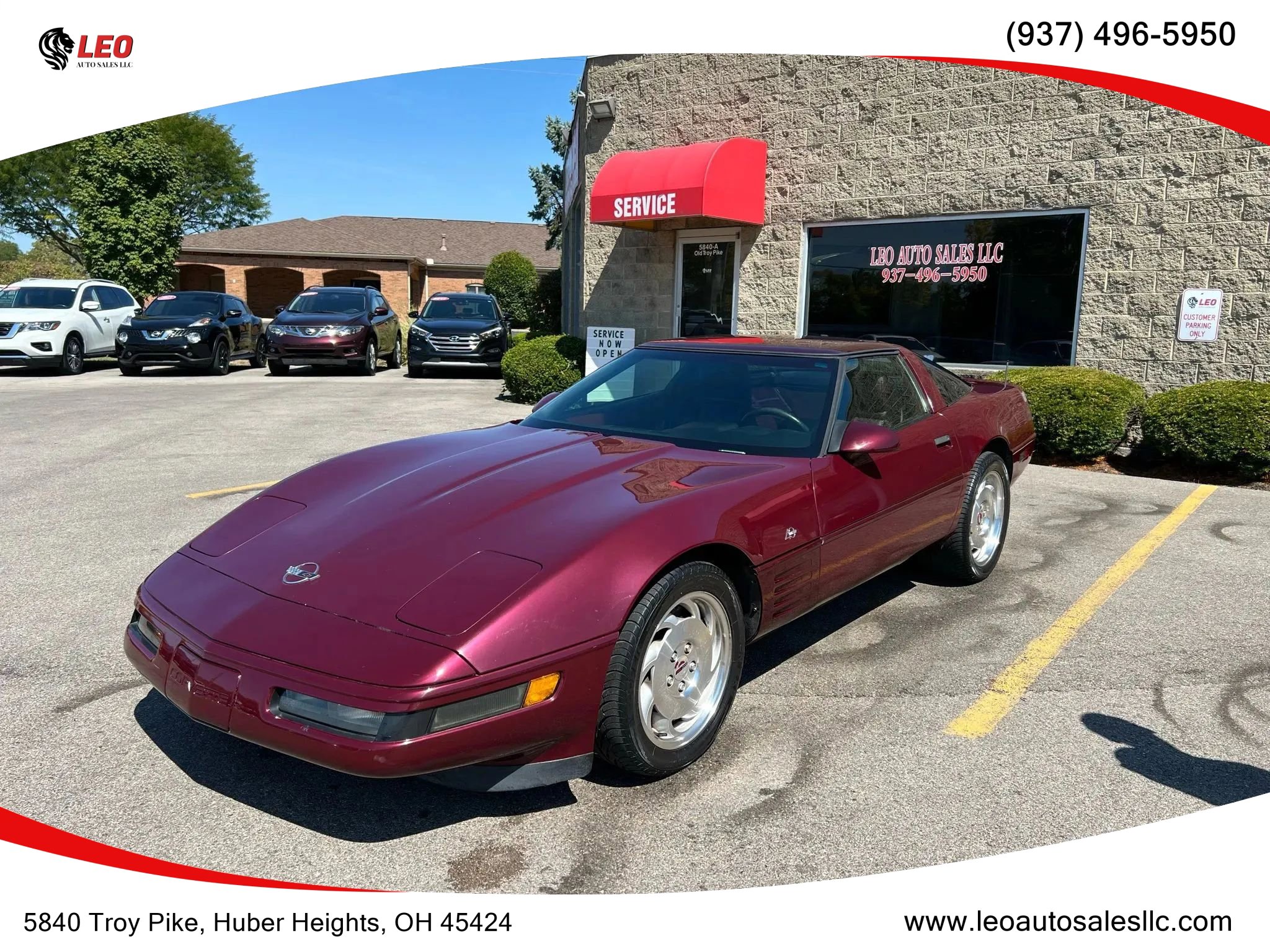 Used 1993 Chevrolet Corvette Coupe