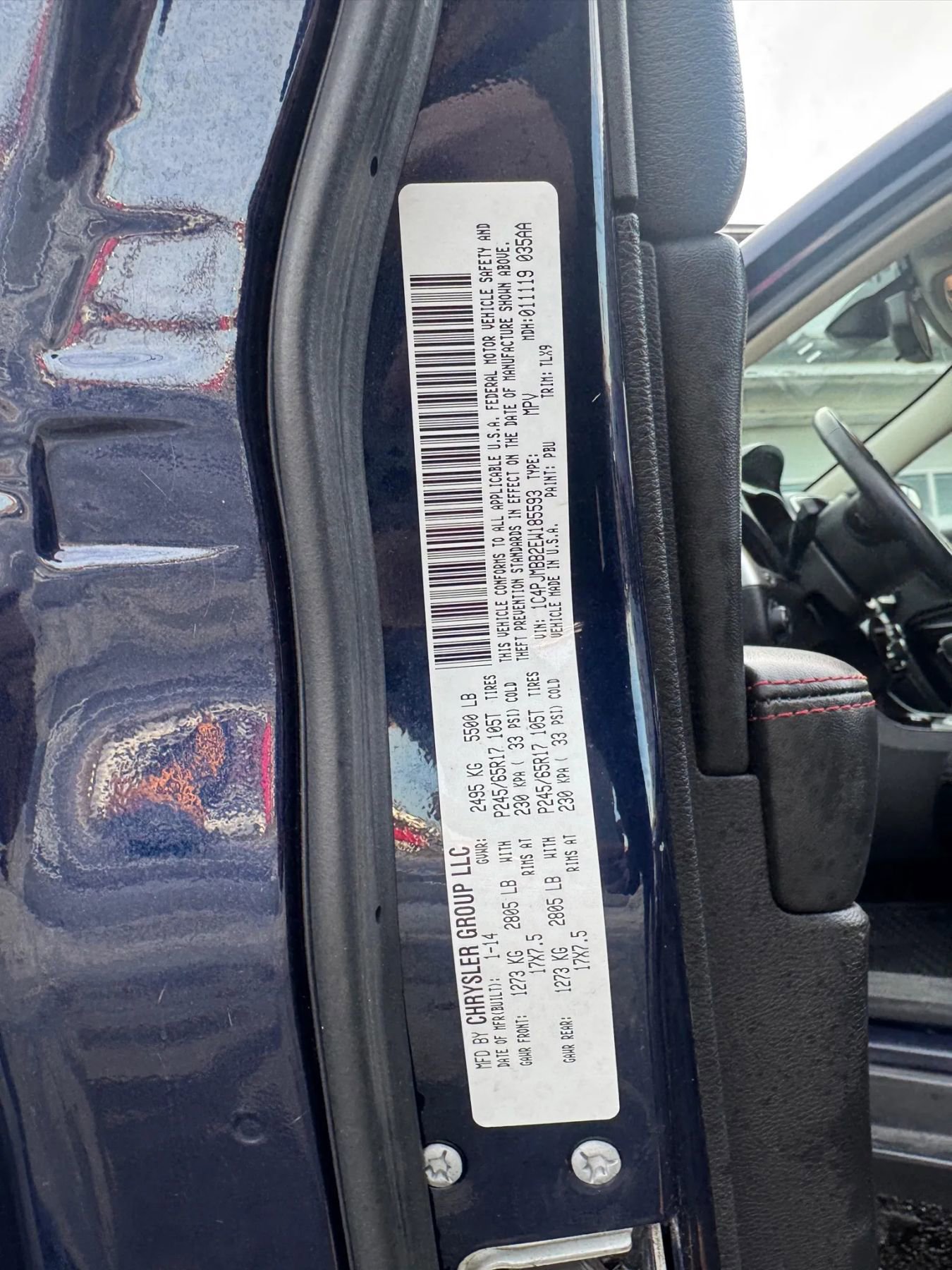 2014 Jeep Cherokee Trailhawk