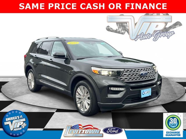 Certified 2022 Ford Explorer Limited w/ Limited Technology Package