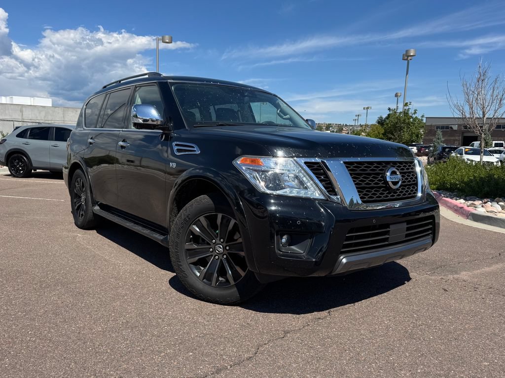 Used 2019 Nissan Armada Platinum w/ Captain's Chairs Package