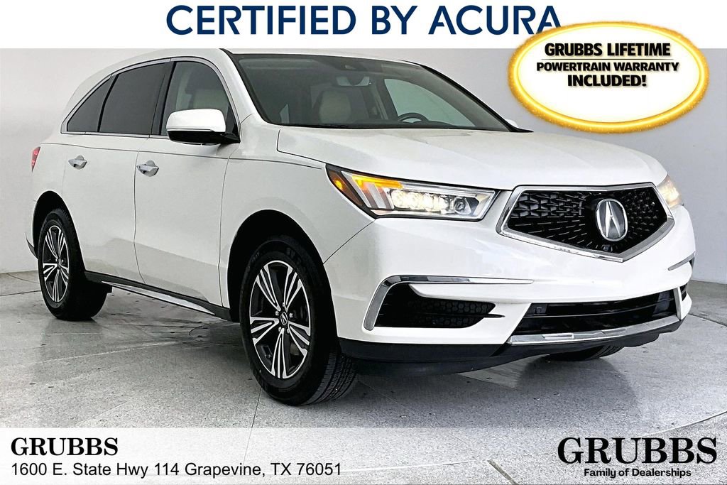 Certified 2018 Acura MDX FWD