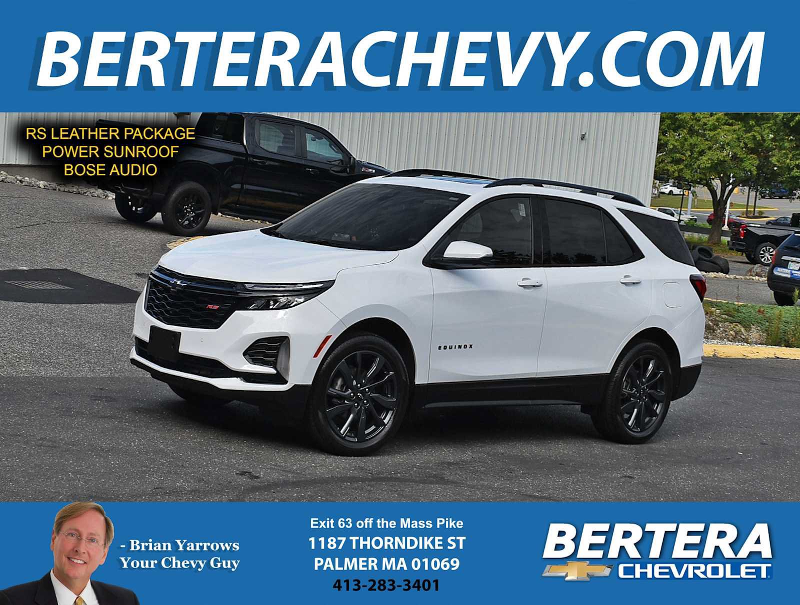Used 2024 Chevrolet Equinox RS w/ RS Leather Package