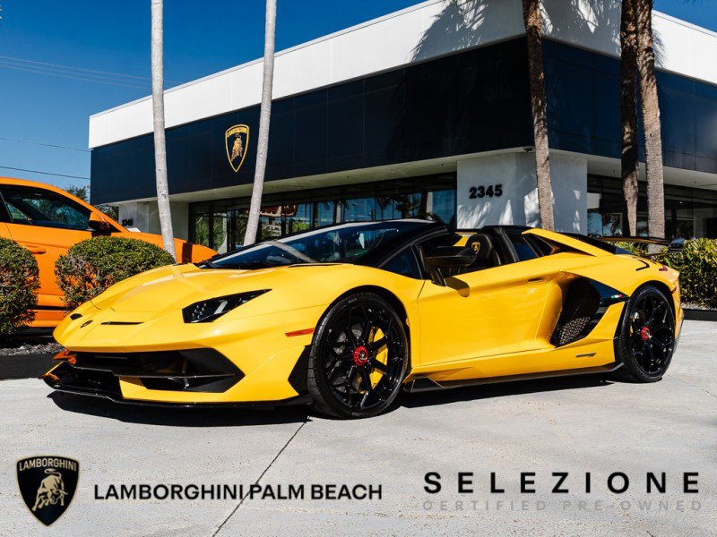 Used 2021 Lamborghini Aventador SVJ