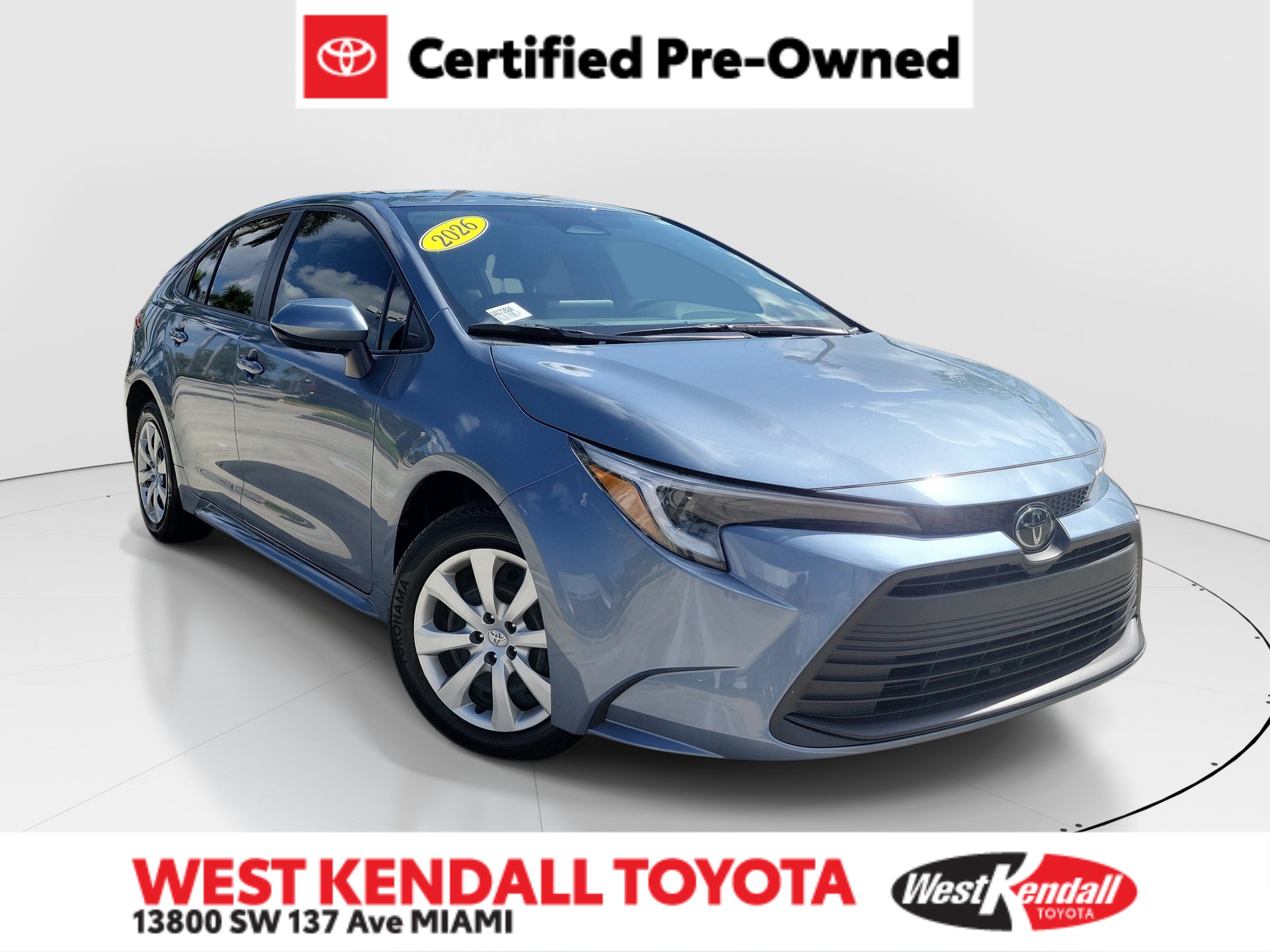 Certified 2026 Toyota Corolla LE