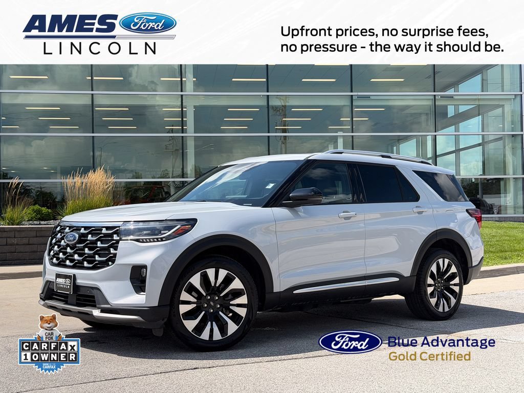 Certified 2025 Ford Explorer Platinum