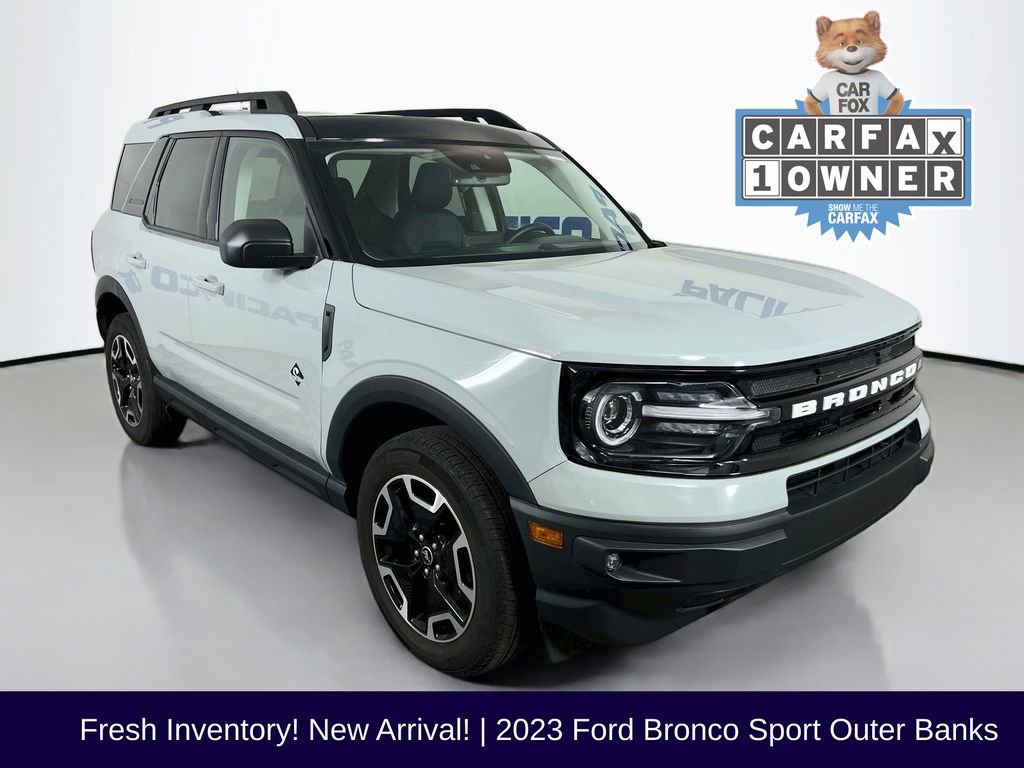 Certified 2023 Ford Bronco Sport Outer Banks w/ Tech Package