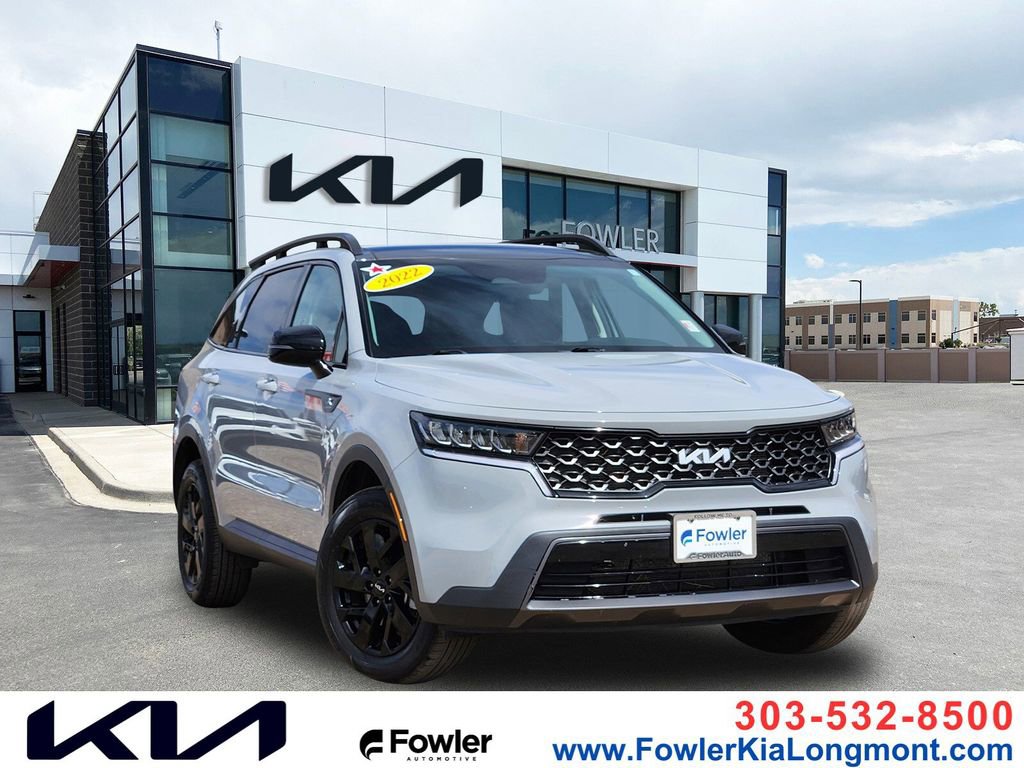 Certified 2022 Kia Sorento S w/ Panoramic Sunroof Package