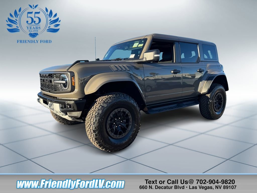 New 2025 Ford Bronco Raptor w/ Interior Carbon Fiber Pack