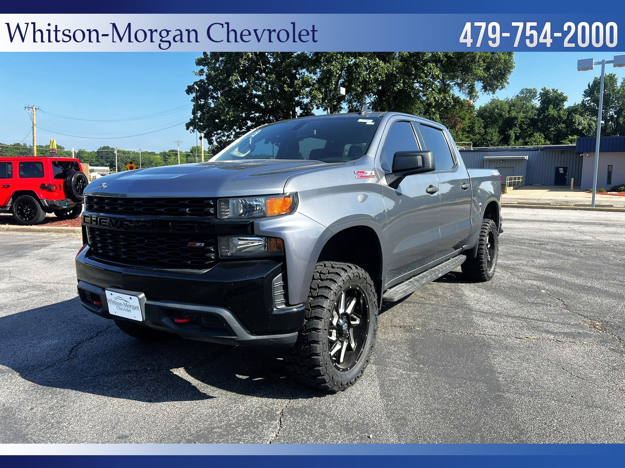 Used 2021 Chevrolet Silverado 1500 Custom Trail Boss w/ LPO, Dark Essentials Package