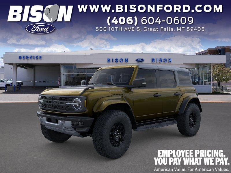 New 2025 Ford Bronco Raptor w/ Interior Carbon Fiber Pack