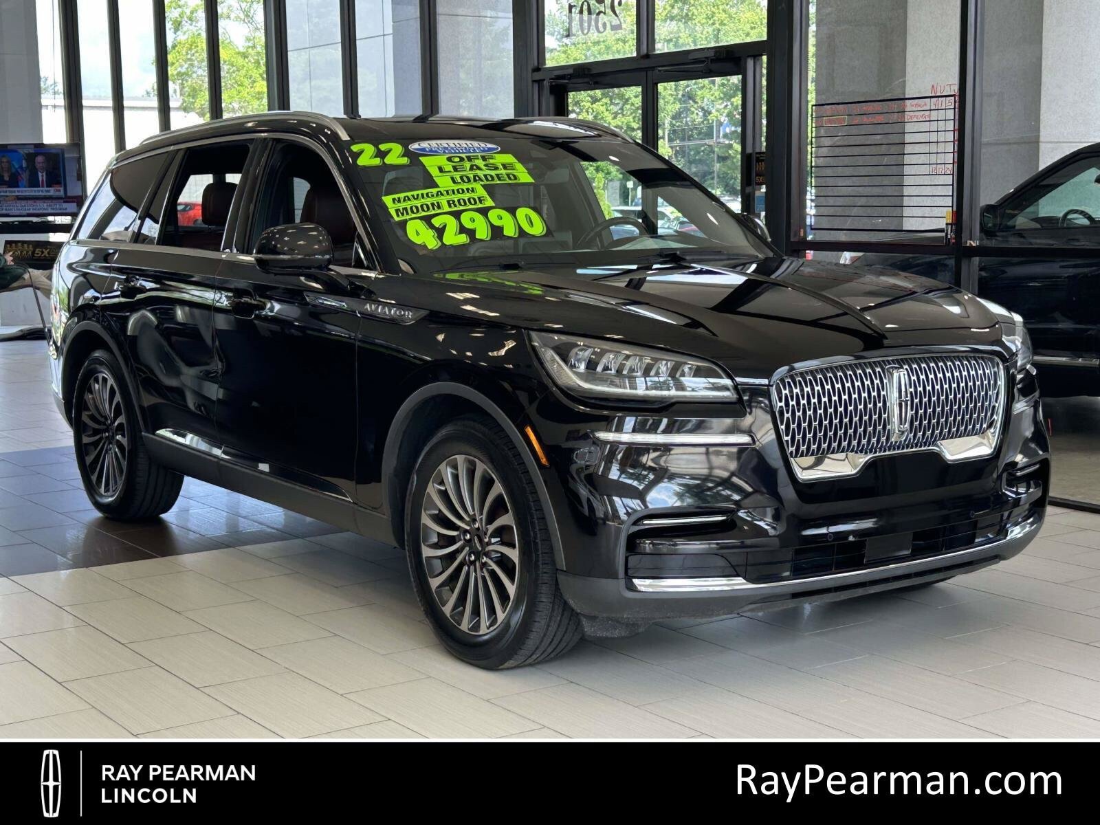 Certified 2022 Lincoln Aviator Reserve w/ Elements Package Plus