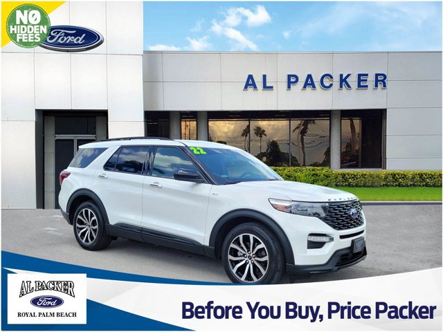 Certified 2022 Ford Explorer ST-Line w/ Class IV Trailer Tow Package