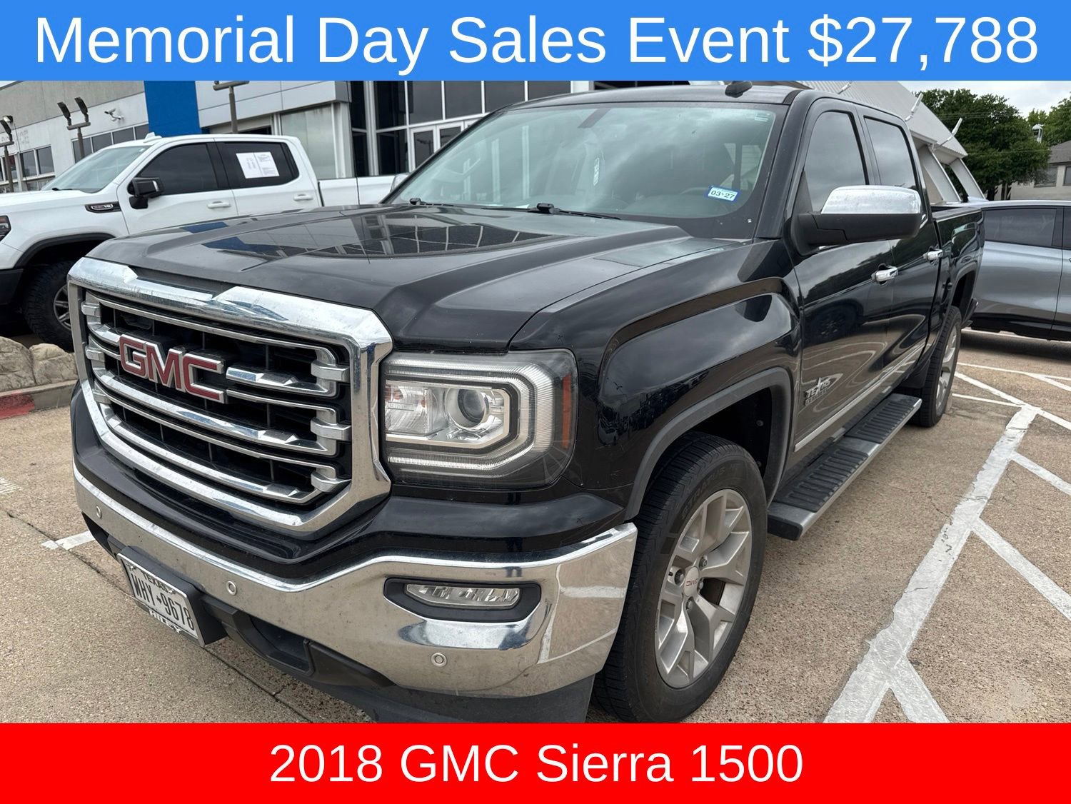 Used 2018 GMC Sierra 1500 SLT w/ Texas SLT Premium Package