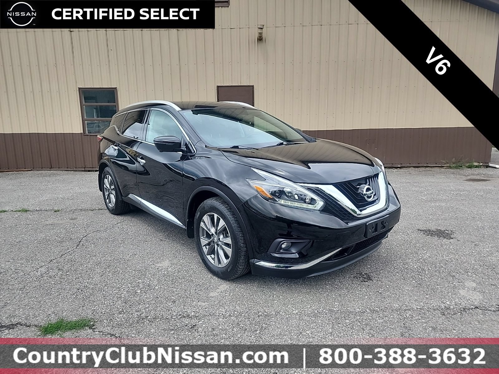 Certified 2018 Nissan Murano SL w/ Moonroof Package