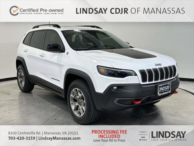 Certified 2022 Jeep Cherokee Trailhawk w/ Sun, Sound & Nav Group