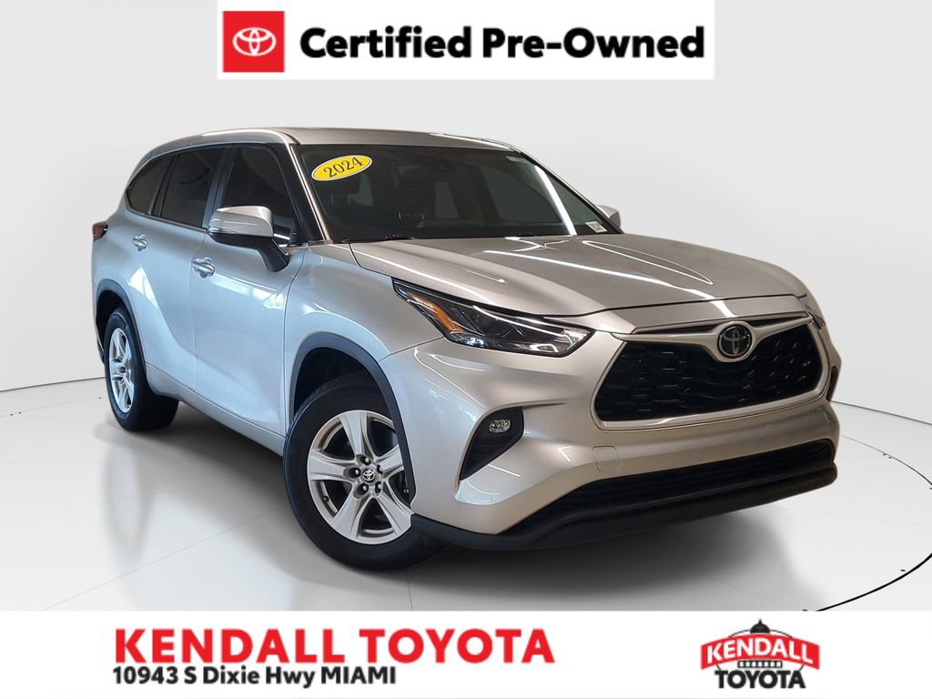 Certified 2024 Toyota Highlander LE
