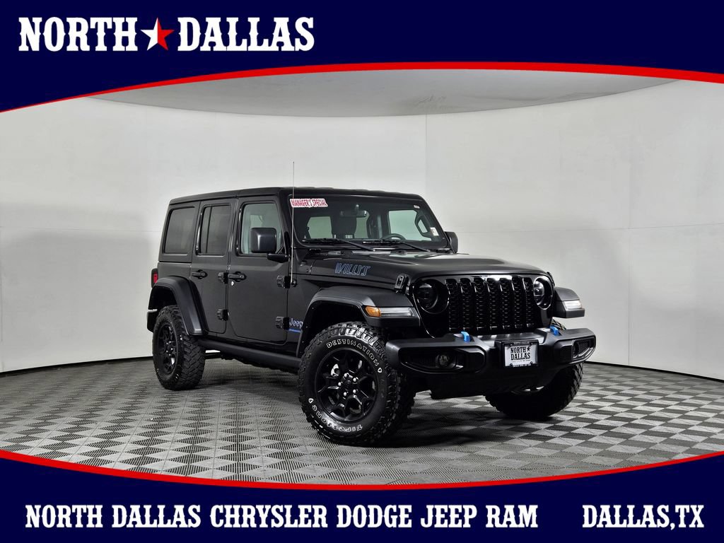 Used 2023 Jeep Wrangler Unlimited w/ 8.4" Radio Group