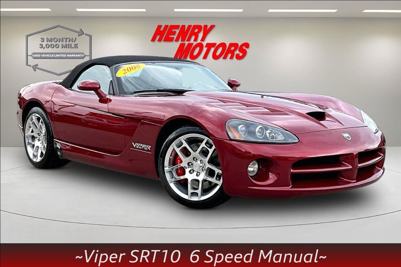 Used 2008 Dodge Viper SRT-10