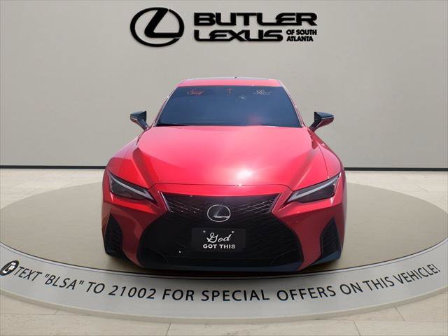 Certified 2025 Lexus IS 350 F Sport w/ Accessory Package 2