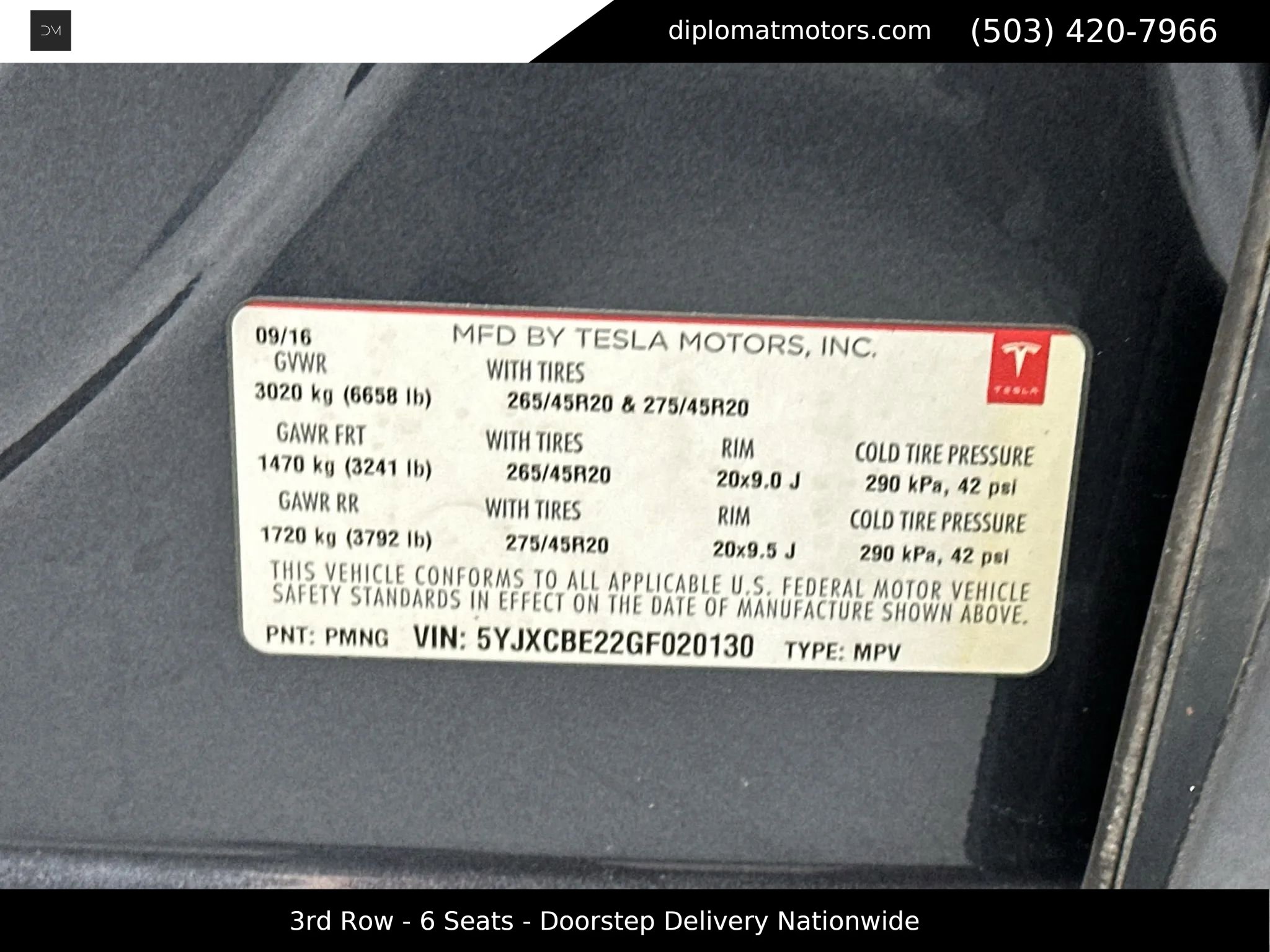 2016 Tesla Model X 90D