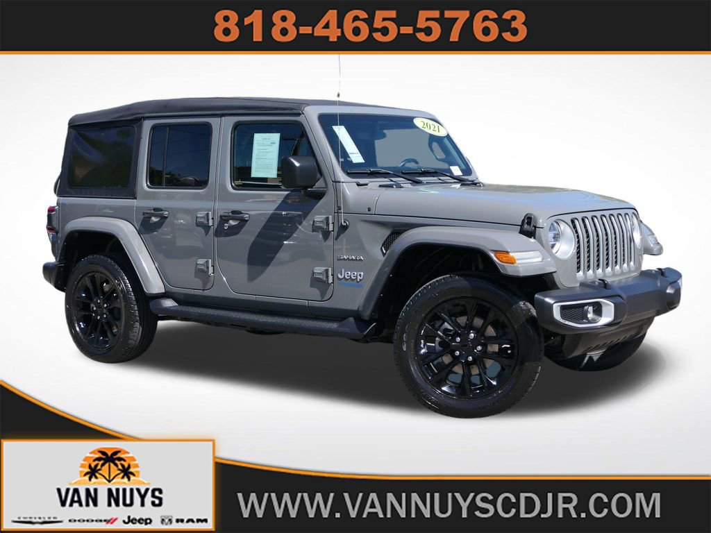 Used 2021 Jeep Wrangler Unlimited Sahara