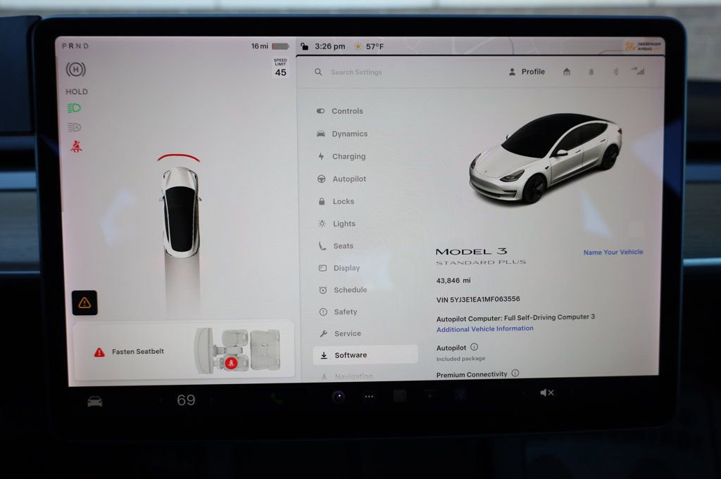 2021 Tesla Model 3 Standard Range Plus