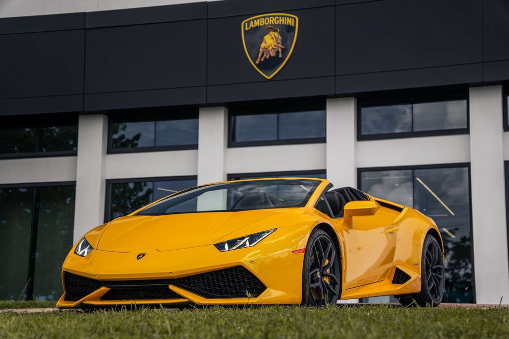 Used Yellow Lamborghini Huracan for Sale Near Me - Autotrader