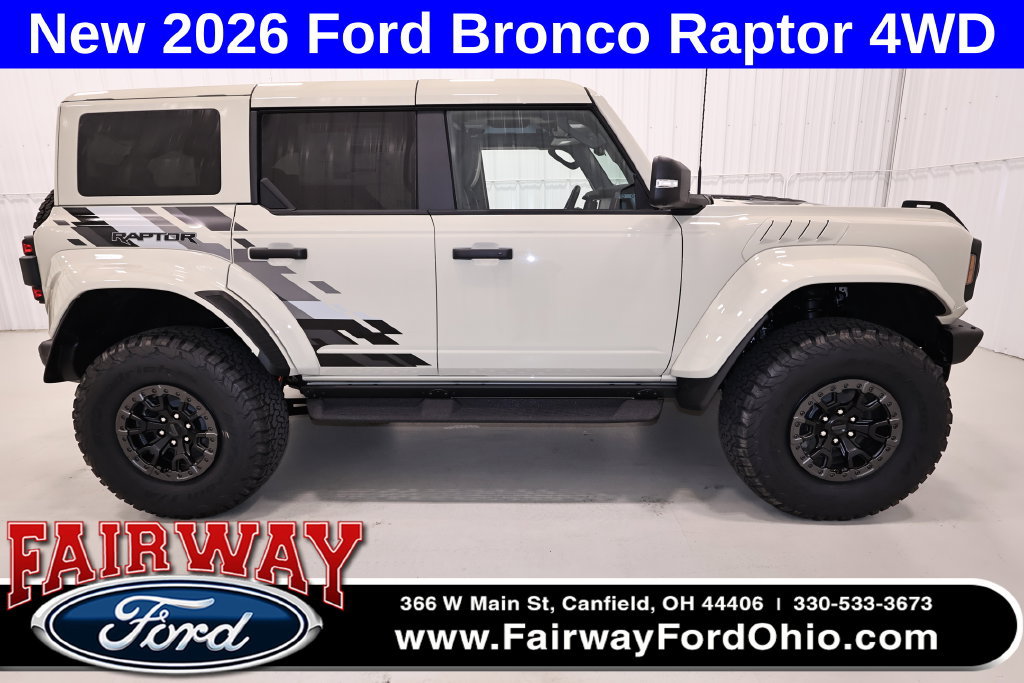 New 2026 Ford Bronco Raptor w/ Interior Carbon Fiber Pack