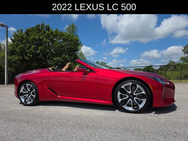Used 2022 Lexus LC 500 Convertible w/ Touring Package