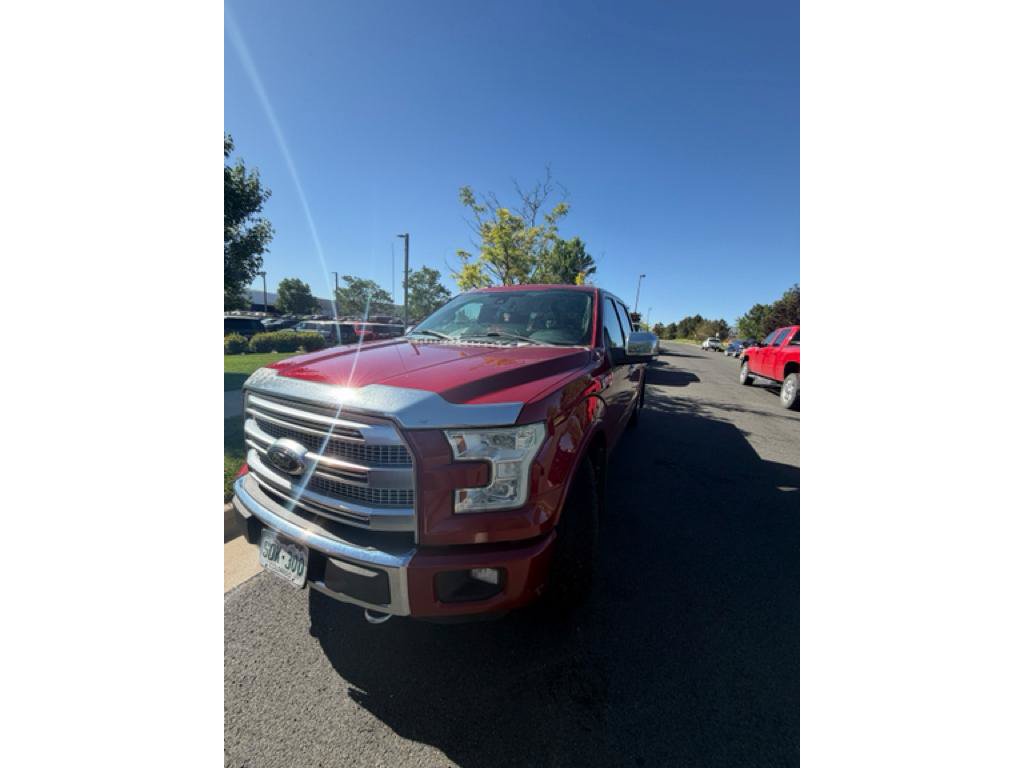 Used 2015 Ford F150 Platinum w/ Technology Package