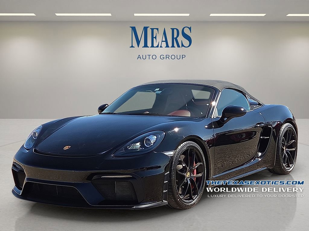 Used 2021 Porsche 718 Boxster Spyder
