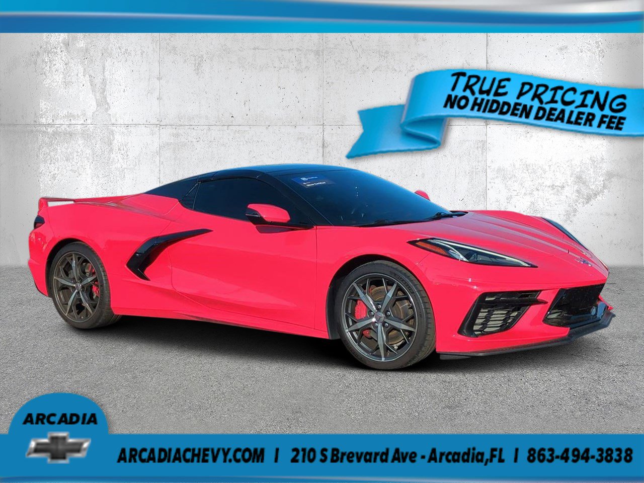 Certified 2020 Chevrolet Corvette Stingray Preferred Conv w/ 2LT Preferred Equipment Group