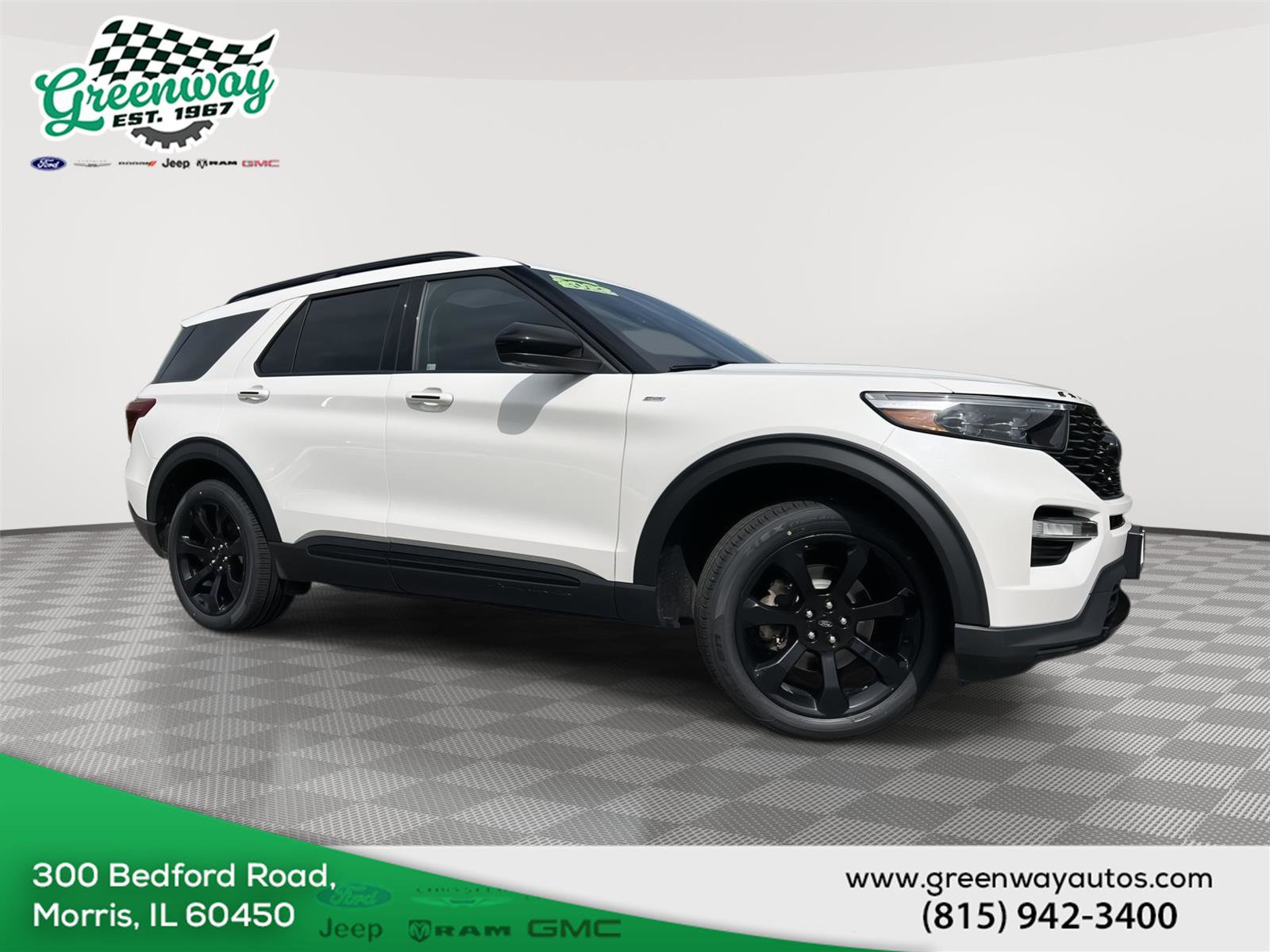 Used 2022 Ford Explorer ST-Line w/ Class IV Trailer Tow Package