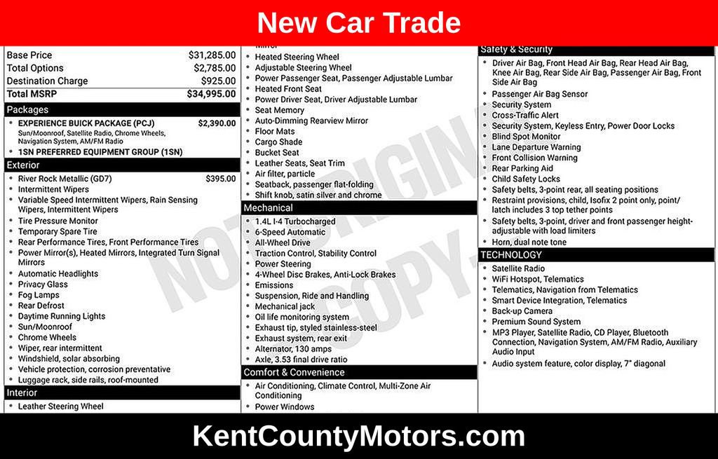 Used 2016 Buick Encore Premium w/ Experience Buick Package