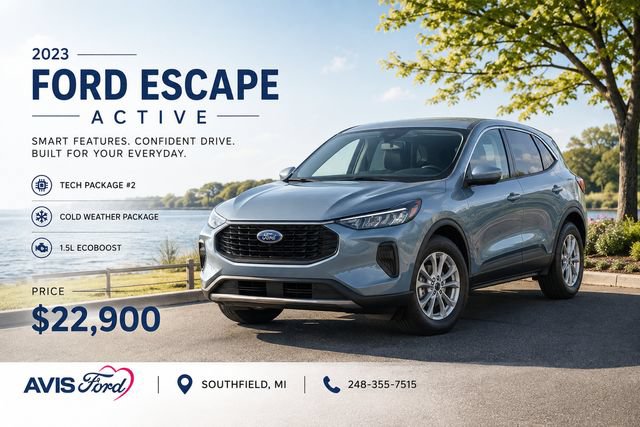 Used 2023 Ford Escape Active w/ Tech Pack #2