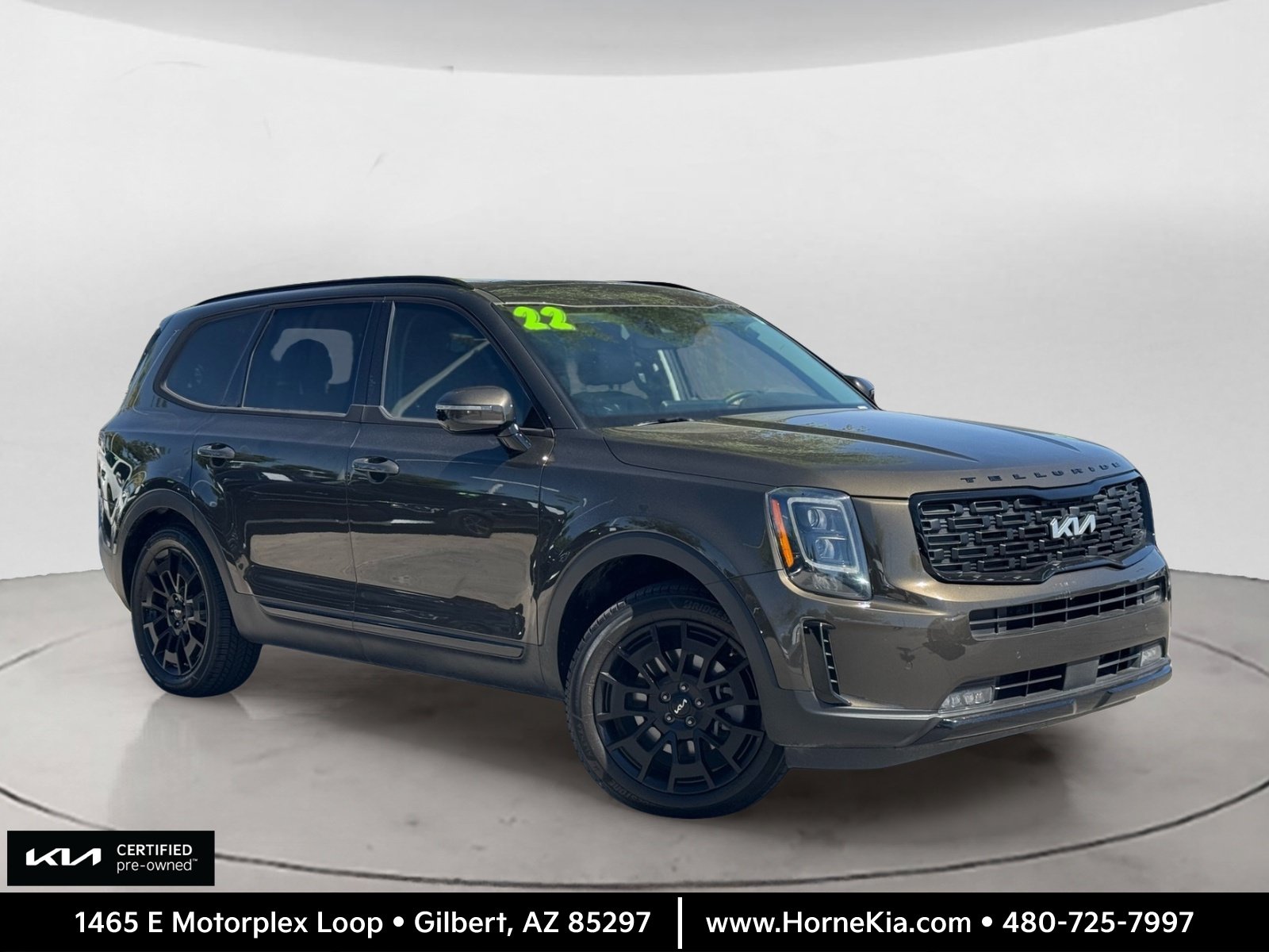 Certified 2022 Kia Telluride SX w/ Nightfall Edition Package