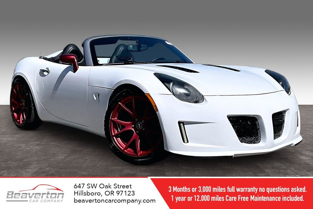 Used 2008 Pontiac Solstice Convertible w/ Premium Package