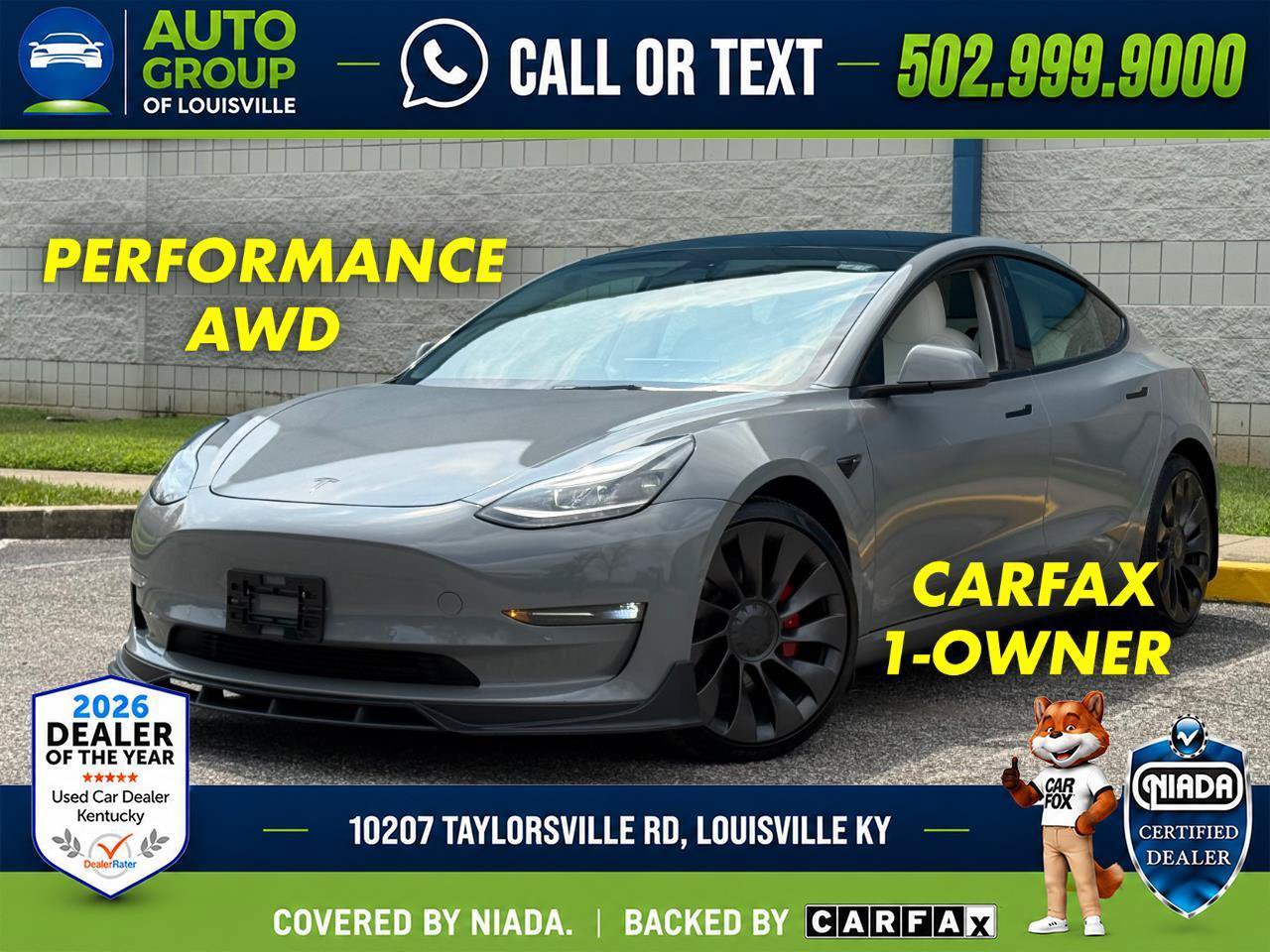Used 2022 Tesla Model 3 Performance