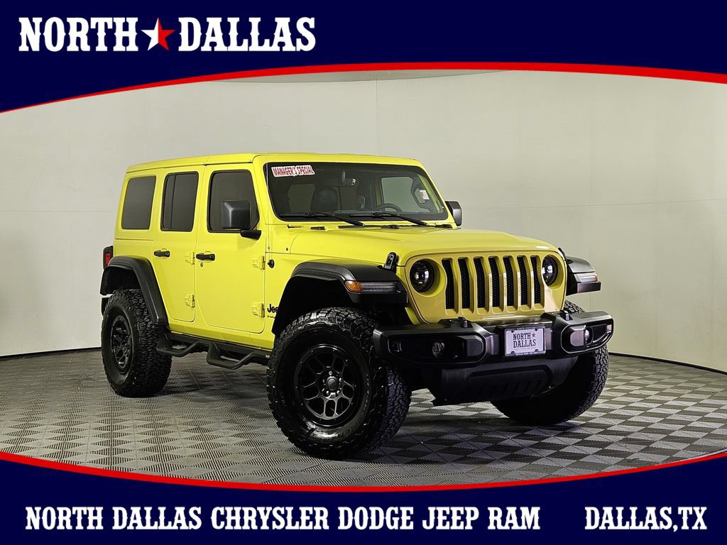 Used 2023 Jeep Wrangler Unlimited Sport