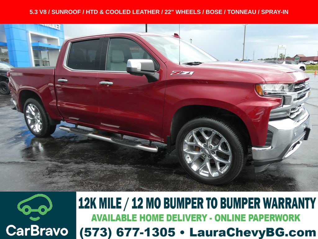 Certified 2019 Chevrolet Silverado 1500 LTZ w/ LTZ Plus Package