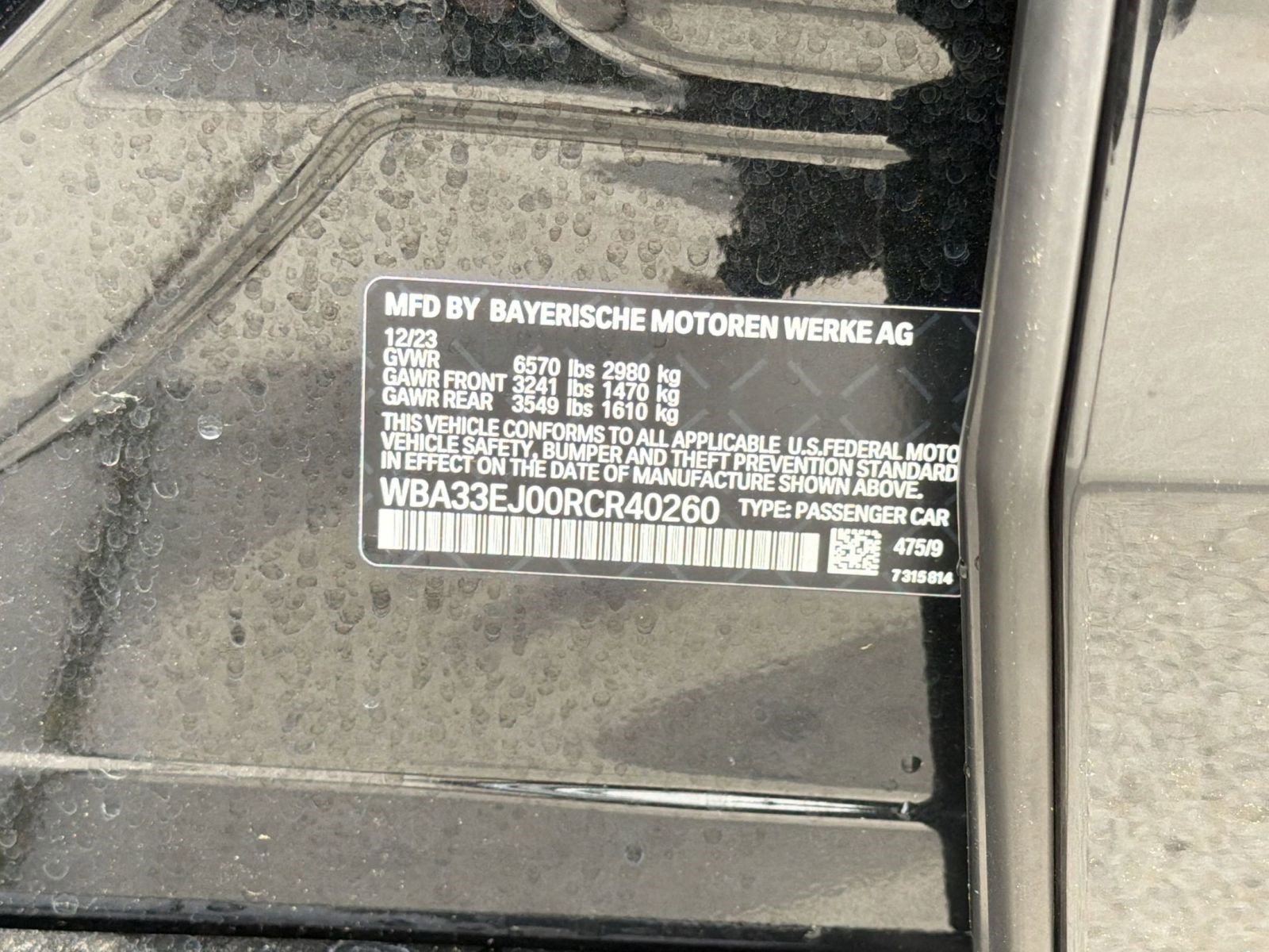 2024 BMW 760i xDrive