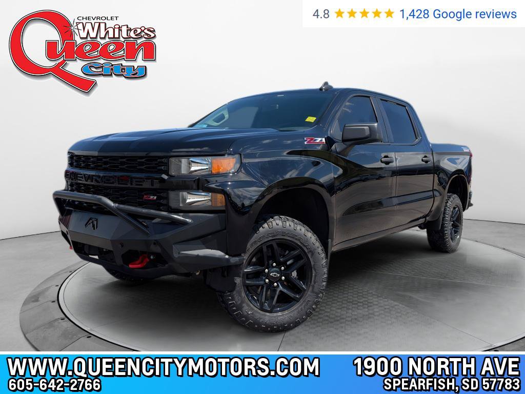 Certified 2021 Chevrolet Silverado 1500 Custom Trail Boss w/ Midnight Edition