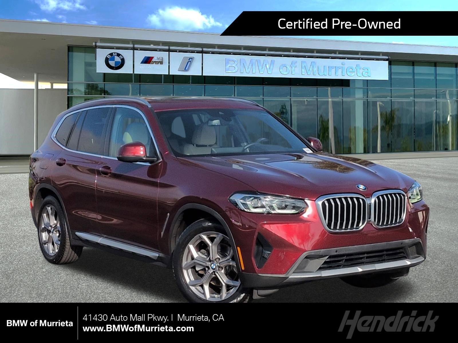 Certified 2022 BMW X3 sDrive30i w/ Premium Package 2