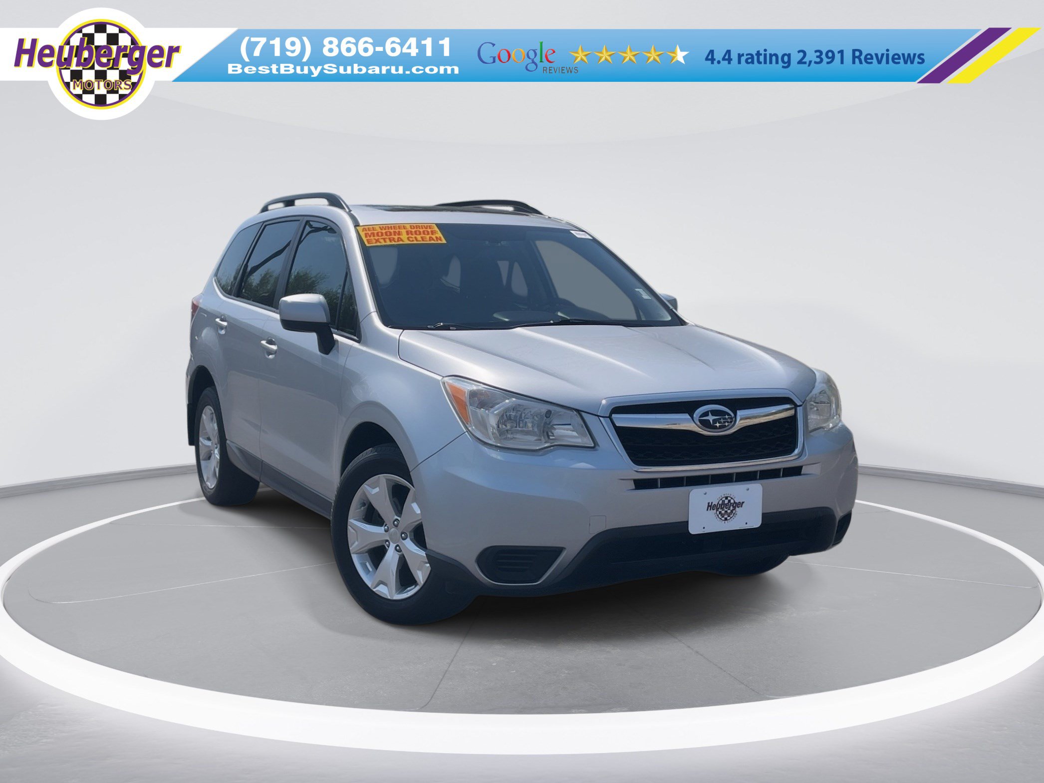 Used 2015 Subaru Forester 2.5i Premium w/ All-Weather Package