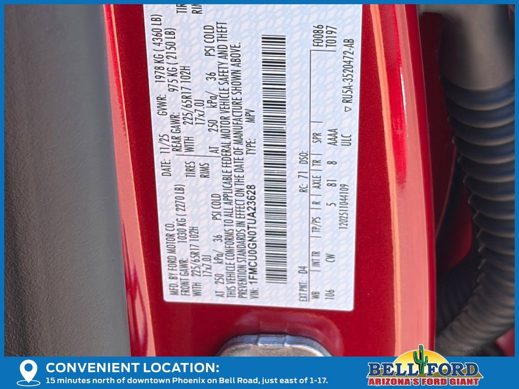 2026 Ford Escape Active