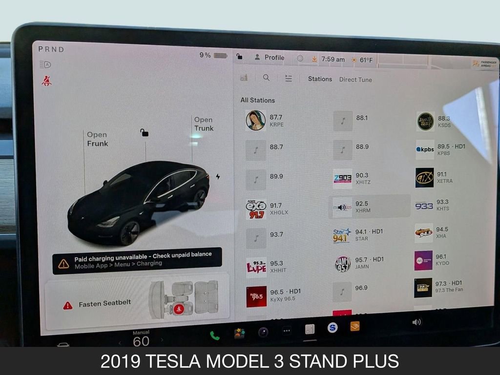 2019 Tesla Model 3 Standard Range Plus