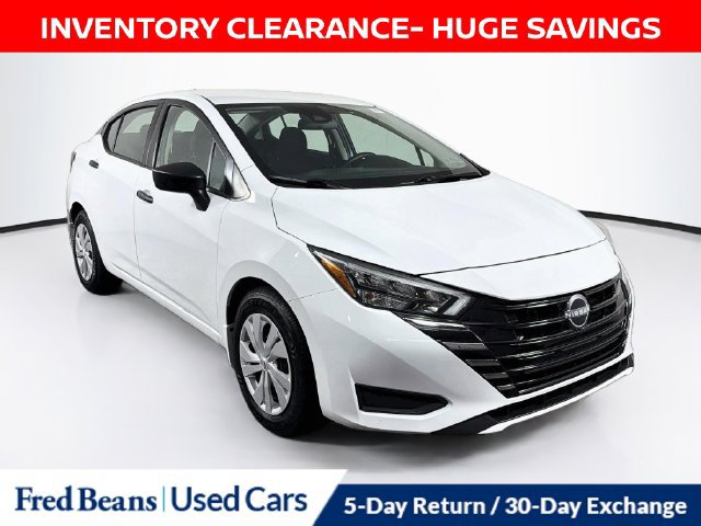 Certified 2025 Nissan Versa S w/ Trunk Package