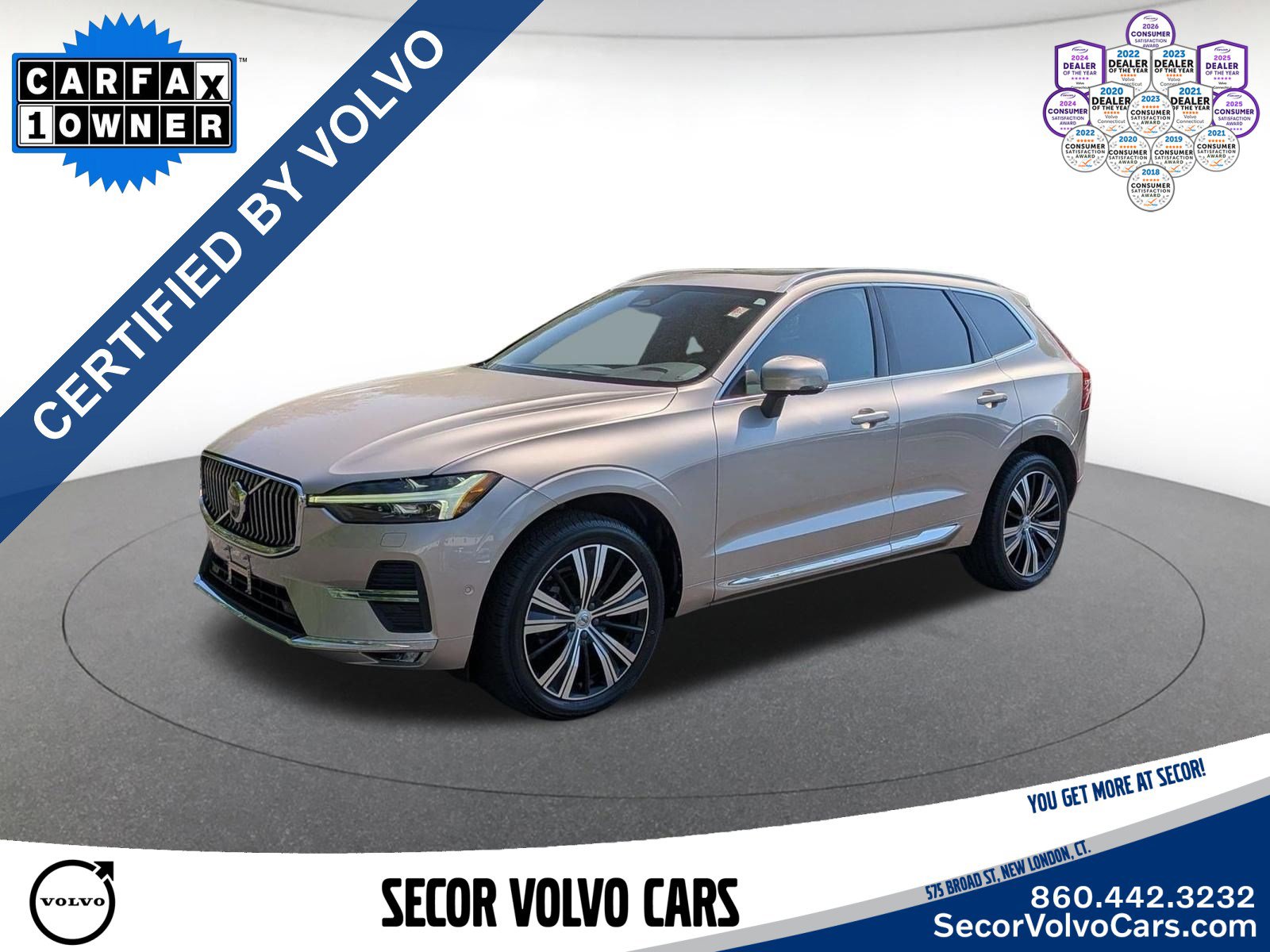 Certified 2023 Volvo XC60 B5 Plus w/ Climate Package
