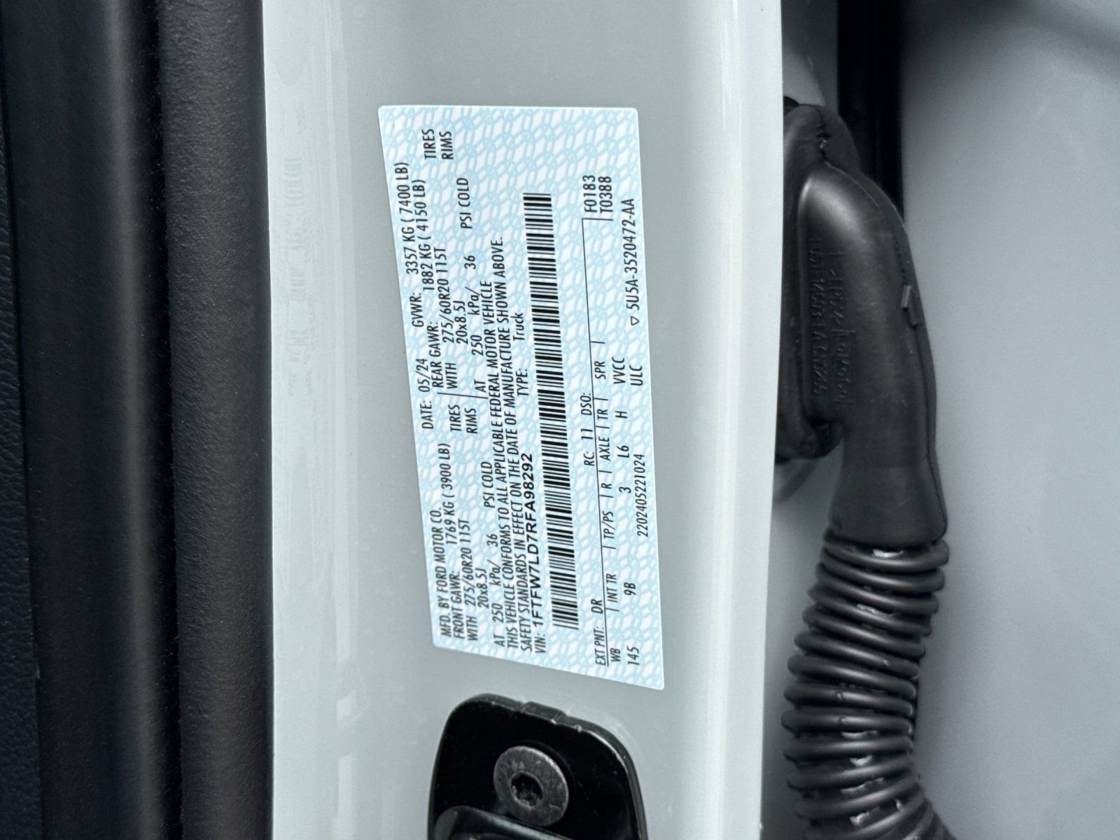 2024 Ford F150 Platinum